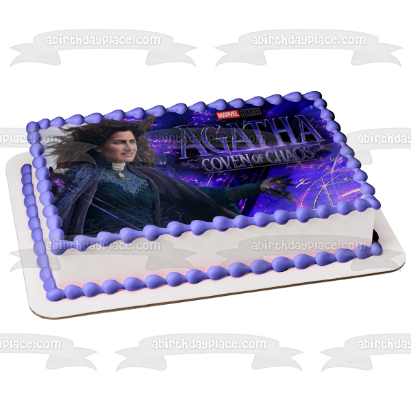 Agatha Coven of Chaos Edible Cake Topper Image ABPID56930 Online Sale