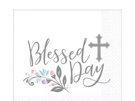 Blessed Day Luncheon Napkins Hot on Sale