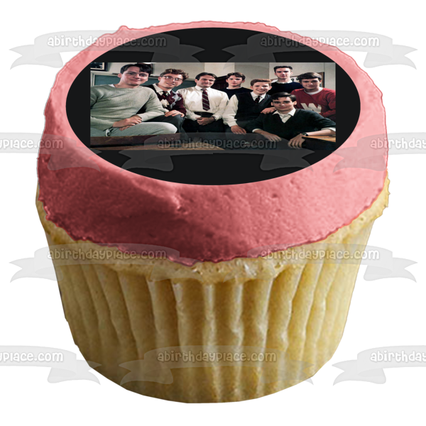 Dead Poet s Society John Keating Todd Neil Charlie Knox Richard and Stephen Edible Cake Topper Image ABPID57046 Supply