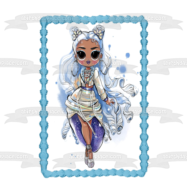 LOL Surprise Omg Missy Frost Edible Cake Topper Image ABPID57059 Online Sale