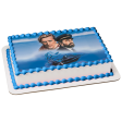 20,000 Leagues Under the Sea  Professor Pierre M. Aronnax and Conseil Edible Cake Topper Image ABPID57065 Fashion