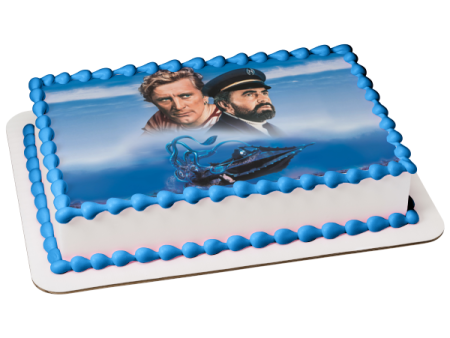 20,000 Leagues Under the Sea  Professor Pierre M. Aronnax and Conseil Edible Cake Topper Image ABPID57065 Fashion