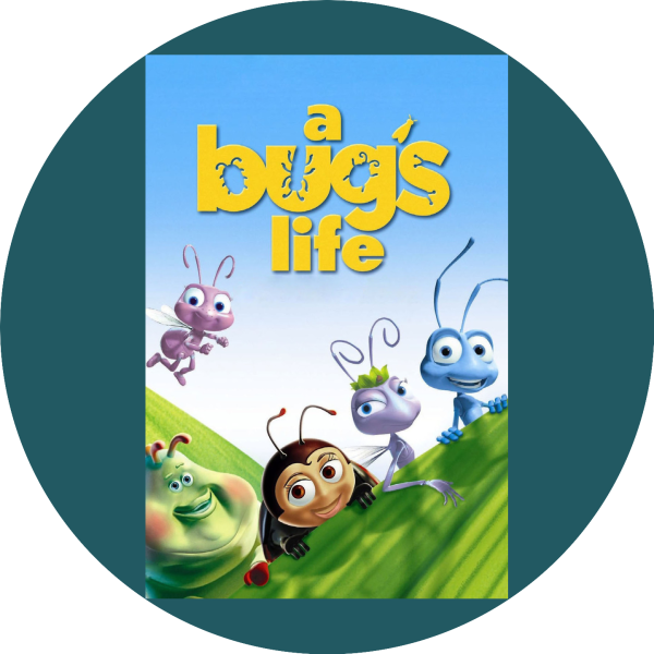 A Bug s Life Flik Princess Atta Heimlich Francis and Dot Edible Cake Topper Image ABPID57060 Online now