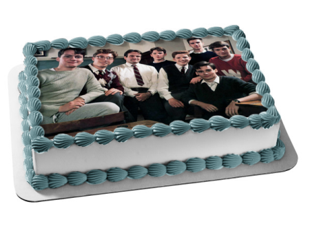 Dead Poet s Society John Keating Todd Neil Charlie Knox Richard and Stephen Edible Cake Topper Image ABPID57046 Supply