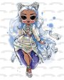 LOL Surprise Omg Missy Frost Edible Cake Topper Image ABPID57059 Online Sale