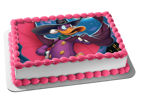 Darkwing Duck Video Game Edible Cake Topper Image ABPID56893 For Discount