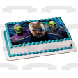 Secret Invasion Nick Fury Talos and Gravick In Outer Space Edible Cake Topper Image ABPID57034 Online Sale