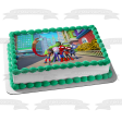 Spidey and His Amazing Friends Spider-Gwen Spider-Ghost and The Hulk Edible Cake Topper Image ABPID57035 Cheap