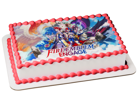 Fire Emblem Engage Lythos Firene Brodia and Solm Edible Cake Topper Image ABPID56990 Sale