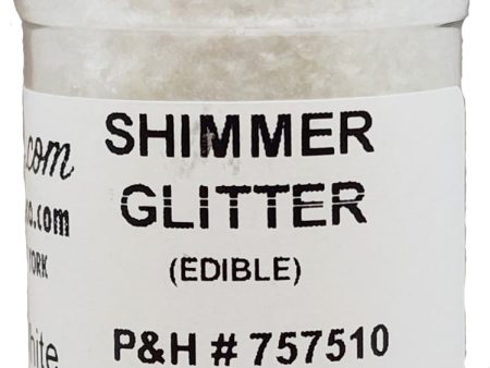 Clear White Edible Glitter Fashion