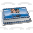 20,000 Leagues Under the Sea  Professor Pierre M. Aronnax and Conseil Edible Cake Topper Image ABPID57065 Fashion