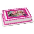 Barbie™ Best Friends Edible Cake Topper Image Frame Hot on Sale