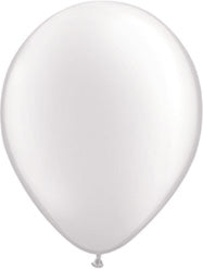 11  Pearl White Latex Balloon, 1ct For Sale