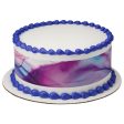 Abstract Watercolor Edible Cake Topper Image Strips For Sale