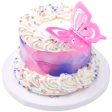 Abstract Watercolor Edible Cake Topper Image Strips For Sale