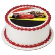 Disney and Pixar Cars Lightning McQueen & Mater Edible Cake Topper Image Hot on Sale