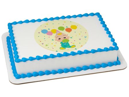 CoComelon™ Happy Birthday! Edible Cake Topper Image Online now