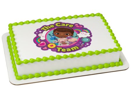 Doc McStuffins The Care Team Edible Cake Topper Image Online Sale