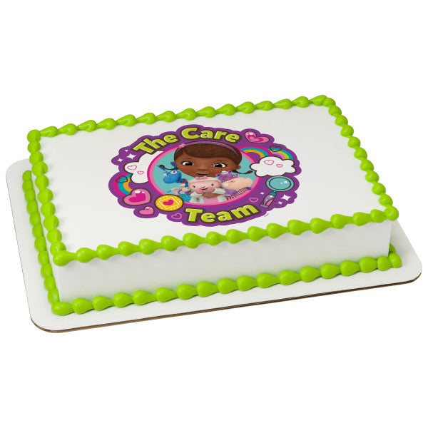 Doc McStuffins The Care Team Edible Cake Topper Image Online Sale