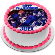 Blue Lock Anime Manga Soccer Yoichi Asahi Gin Gurimu Hyoma Jingo Meguru Okuhito Rensuke Wataru Yudai Edible Cake Topper Image ABPID56873 Online Hot Sale