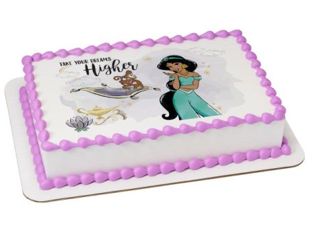 Disney Princess Jasmine Edible Cake Topper Image Online now