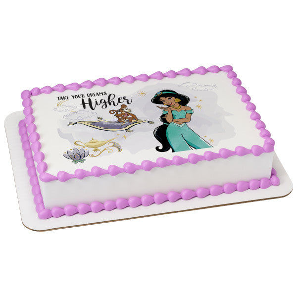 Disney Princess Jasmine Edible Cake Topper Image Online now