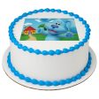 Blue s Clues & You! Blue Edible Cake Topper Image Fashion