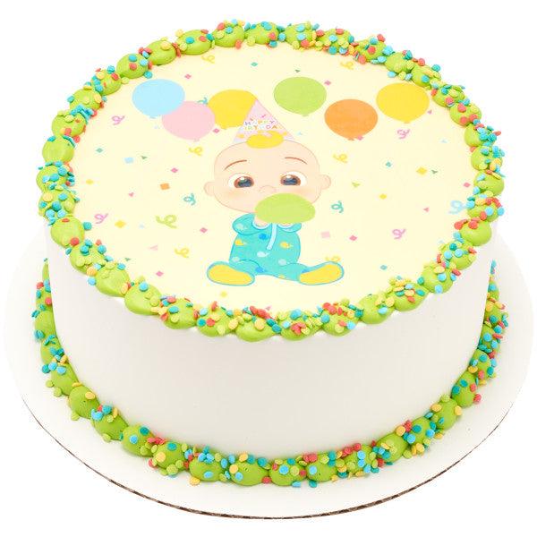 CoComelon™ Happy Birthday! Edible Cake Topper Image Online now