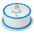 Alice in Wonderland Edible Cake Topper Image Online