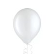 11  White Latex Balloon, 1ct Online now