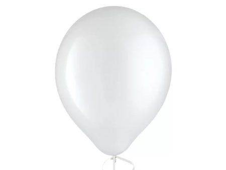 11  White Latex Balloon, 1ct Online now