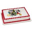 Disney Mickey Mouse Funhouse Fun on Repeat Edible Cake Topper Image Frame For Cheap