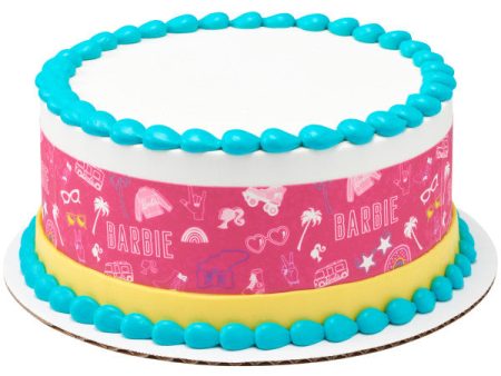 Barbie Malibu Style Edible Cake Topper Image Strips Hot on Sale