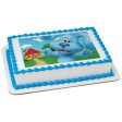 Blue s Clues & You! Blue Edible Cake Topper Image Fashion