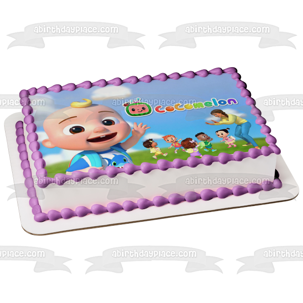 Cocomelon Class Baby JJ Back to School Party Edible Cake Topper Image ABPID56876 Sale