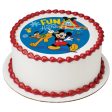 Disney Mickey Mouse Funhouse Fun Starts Here! Edible Cake Topper Image For Sale