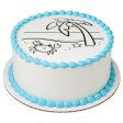 Paintable Beach Edible Cake Topper Image Online